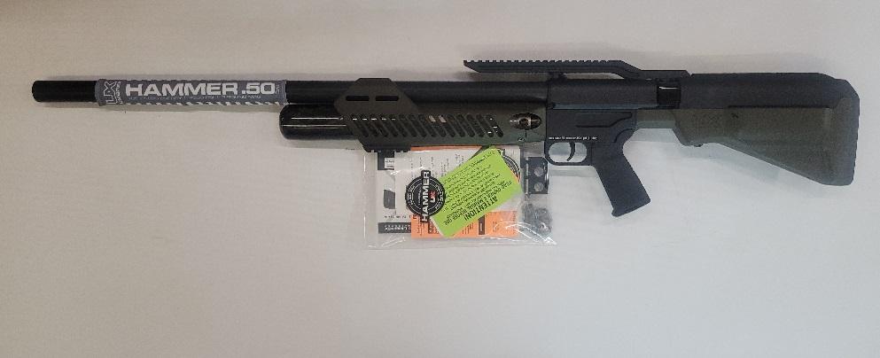 Hammer .510 / OCCASSION-ZGAN / Persluchtbuks Regulated / 2 Schots Magazijn / 950 Joule-3124-a